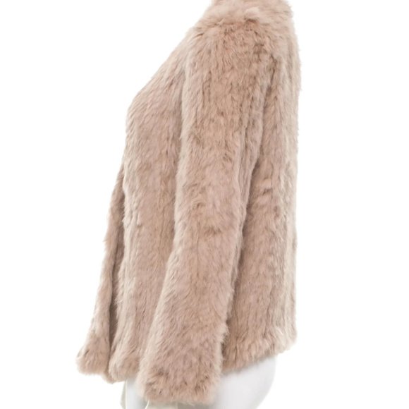 NICHOLAS Fawn Knitted Rabbit Coat 💯 Authentic - Picture 4 of 10